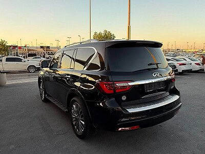 2018 Infiniti QX80 Excellence 5.6 litre 8 Cylinder Engine Petrol Black