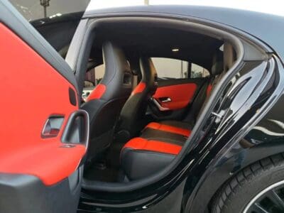 2024 Mercedes-Benz CLA 200 AMG 1.3-liter turbocharged 4 Cylinder Black Red