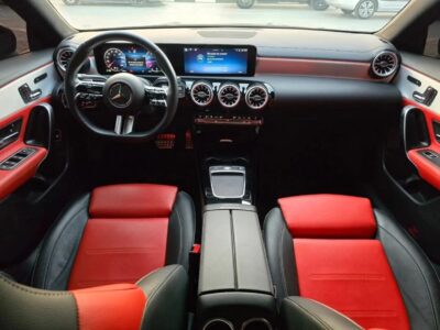 2024 Mercedes-Benz CLA 200 AMG 1.3-liter turbocharged 4 Cylinder Black Red