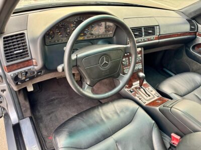1992 Mercedes-Benz S 600 6.0 liters 12 Cylinders Engine Grey Black