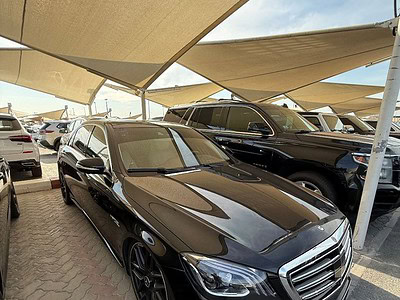2017 Mercedes-Benz S 350 3.5 Litre 6 Cylinders Engine Black Beige