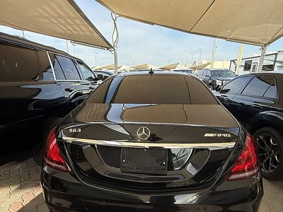 2017 Mercedes-Benz S 350 3.5 Litre 6 Cylinders Engine Black Beige
