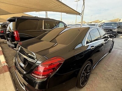 2017 Mercedes-Benz S 350 3.5 Litre 6 Cylinders Engine Black Beige