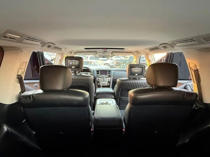 2018 Infiniti QX80 Excellence 5.6 litre 8 Cylinder Engine Petrol Black