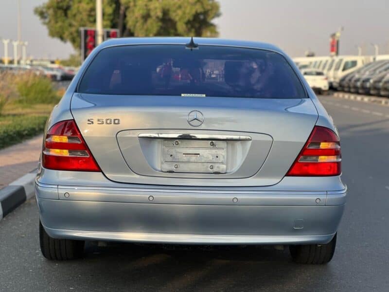 2000 Mercedes-Benz S 500 5.0-liter V8 Engine Blue Grey