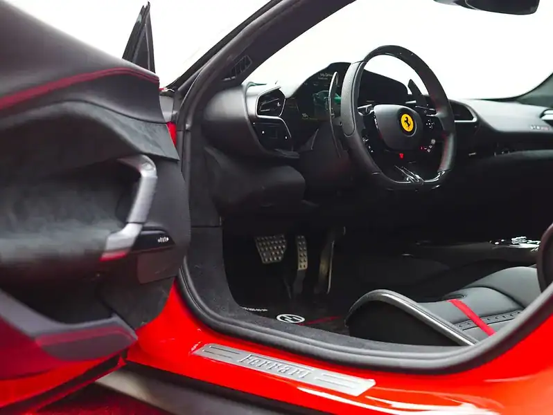 2025 Ferrari 296 GTS Ferrari GTS 296 Spider Hybrid Automatic Red Black