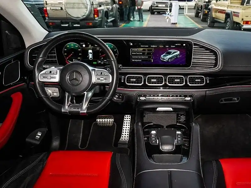 2021 Mercedes-Benz GLE 53 AMG 6 Cylinder Engine Petrol Grey Red
