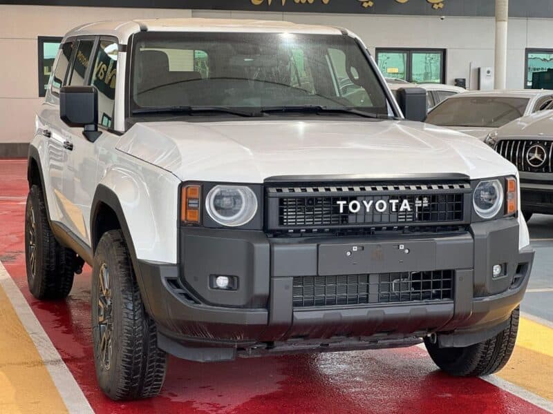 2024 Toyota Prado TOYOTA LAND CRUISER PRADO VX ENG 2.4L White Black