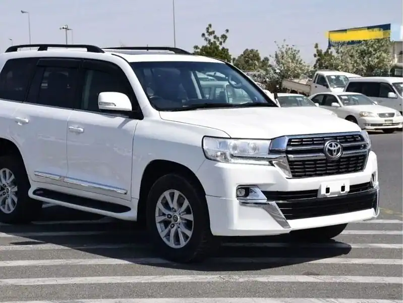 2017 Toyota Land Cruiser 4.5 litre 8 Cylinder Engine RHD White Grey