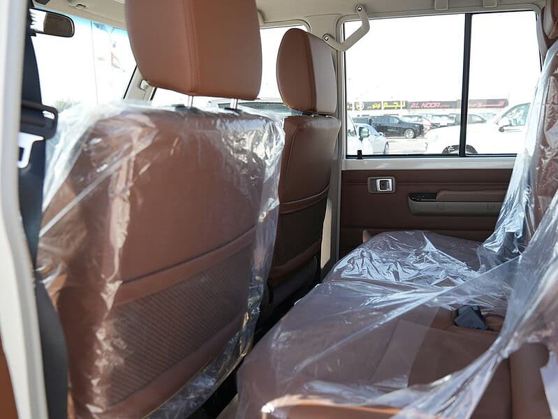 2025 Toyota Land Cruiser LX V6 Engine Petrol GCC White Brown