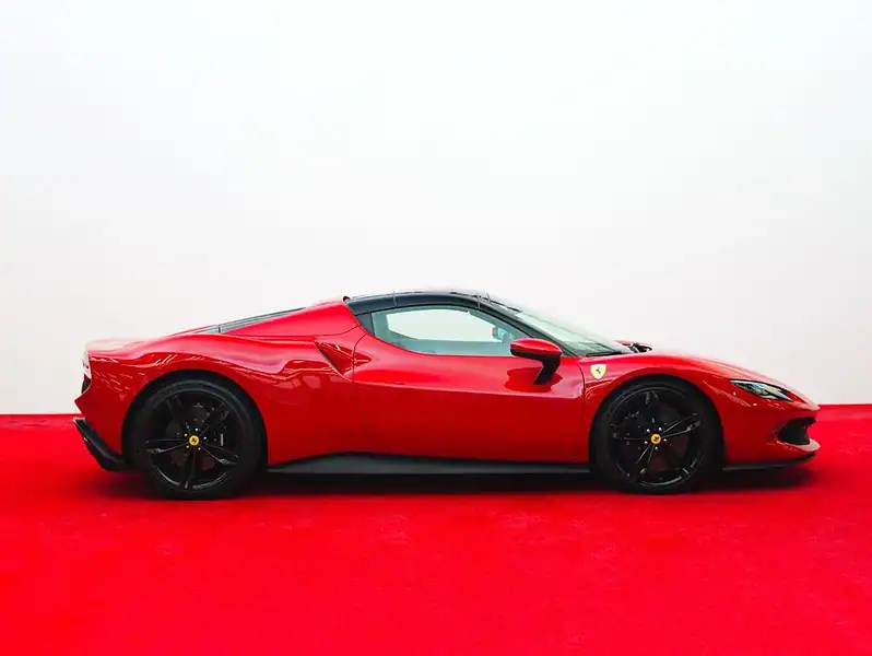 2025 Ferrari 296 GTS Ferrari GTS 296 Spider Hybrid Automatic Red Black