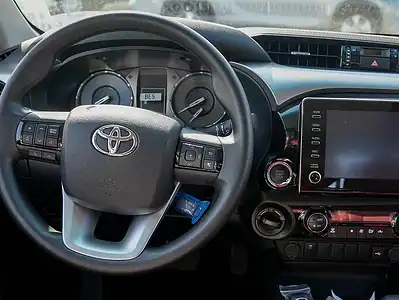 2025 Toyota Hilux GLX S 4 Cylinder Engine White Burgundy GCC