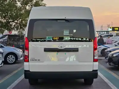 2025 Toyota Hiace DX PASSENGER 3.5L V6 AUTOMATIC White Grey
