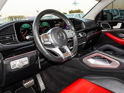 2021 Mercedes-Benz GLE 53 AMG 6 Cylinder Engine Petrol Grey Red