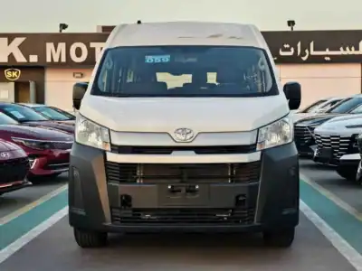 2025 Toyota Hiace DX PASSENGER 3.5L V6 AUTOMATIC White Grey
