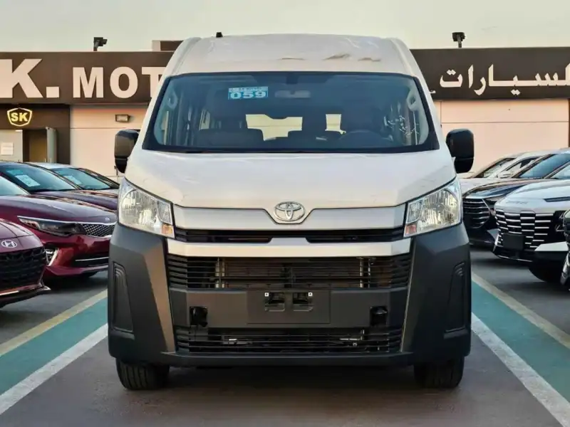 2025 Toyota Hiace DX PASSENGER 3.5L V6 AUTOMATIC White Grey