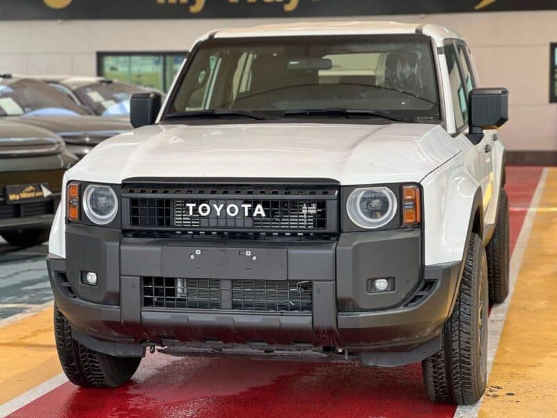 2024 Toyota Prado TOYOTA LAND CRUISER PRADO VX ENG 2.4L White Black