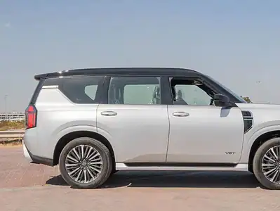 Nissan Patrol 2026 Nissan Patrol LE Platinum 3.5L AT Petrol Silver Red