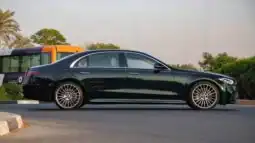 2022 Mercedes-Benz S580 4MATIC 4.0 litre V8 Engine Green Beige