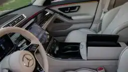 2022 Mercedes-Benz S580 4MATIC 4.0 litre V8 Engine Green Beige