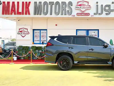 2022 Mitsubishi Montero Sport GLS 2WD 6 Cylinder Engine Grey Black