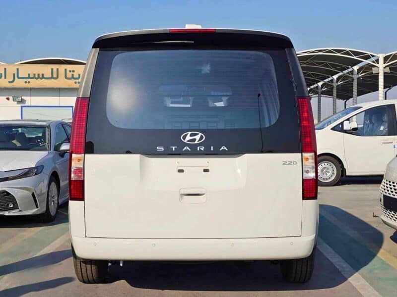 2025 Hyundai Staria CARGO 2.2L V4 DIESEL MANUAL GEAR BOX White Grey