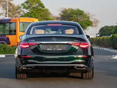 2022 Mercedes-Benz S580 4MATIC 4.0 litre V8 Engine Green Beige