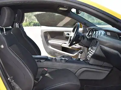 2015 Ford Mustang Premium Ford 3.7 litre 6 Cylinder Engine Yellow Black
