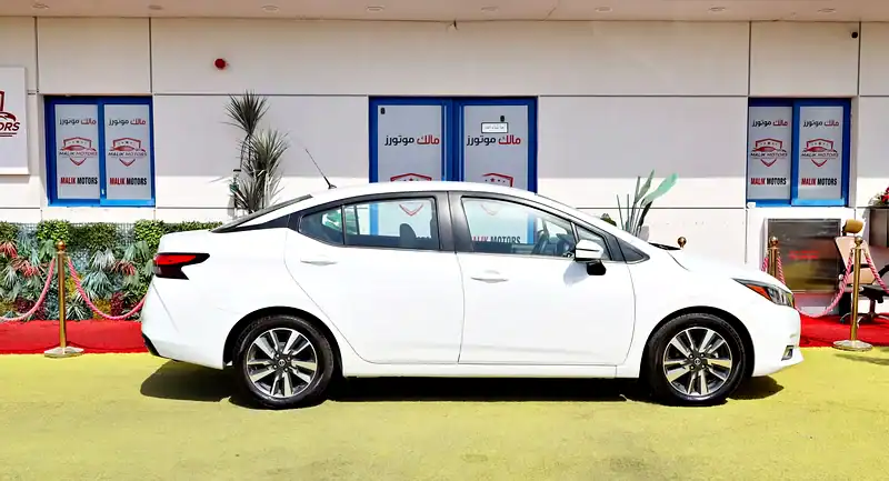 2022 Nissan Sunny S 4 Cylinder Engine Petrol GCC Specs White Beige