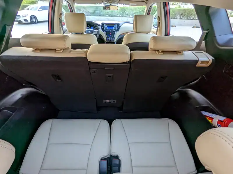 2016 Hyundai Santa Fe Comfort Plus 4 Cylinders Engine Red Beige SUV