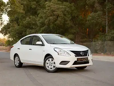 2024 Nissan Sunny SV 4 Cylinders Engine White Beige GCC Specs FWD