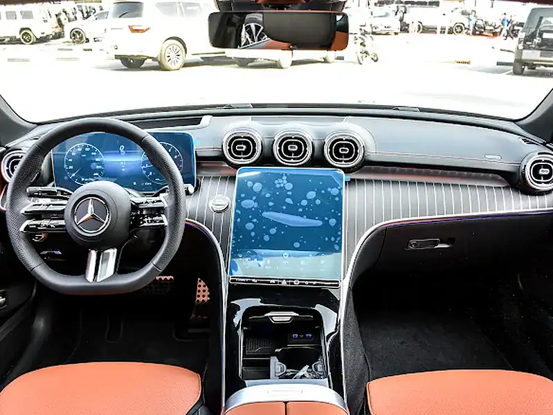 2026 Mercedes-Benz C-Class C200 4 Cylinders Engine Black Tan GCC Specs