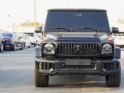 2025 Mercedes-Benz G 63 AMG 8 Cylinders Engine Black Red SUV