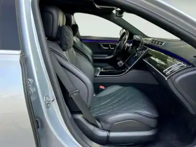 2021 Mercedes-Benz S-Class S 500 6 Cylinders Engine Silver Black