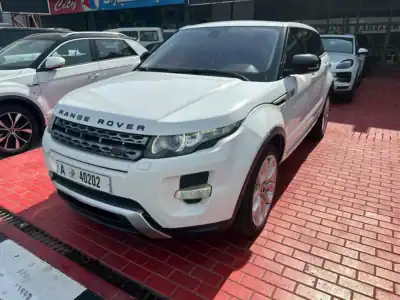 2013 Land Rover Range Rover Evoque HSE 4 Cylinder Engine White Tan