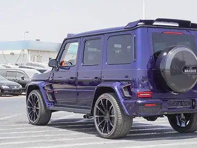 2024 Mercedes-AMG G 63 BRABUS 800 8 Cylinders Engine Blue Orange