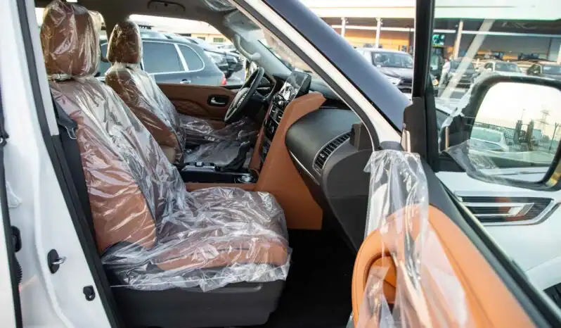2025 Infiniti QX80 5.6 litre V8 Engine Petrol GCC Spec 0KM White Tan