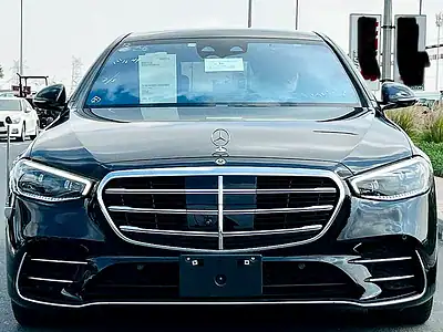 2022 Mercedes-Benz S-Class S 580 8 Cylinders Engine Black Sedan