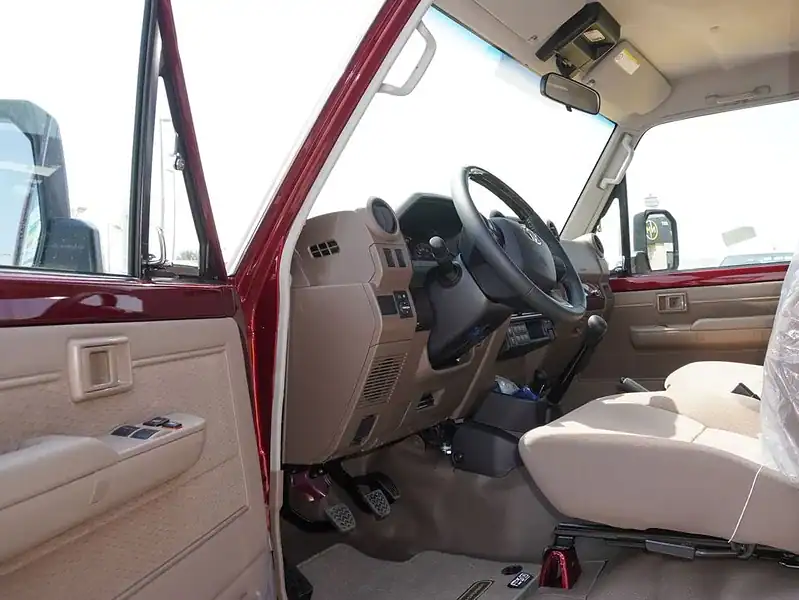 2025 Toyota Land Cruiser Pick Up LX 4.0 litre V6 Engine Burgundy Beige