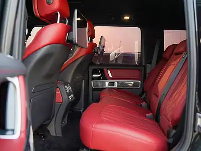 2025 Mercedes-Benz G 63 AMG 8 Cylinders Engine Black Red SUV