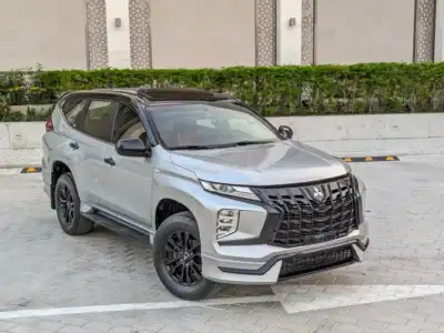 2021 Mitsubishi Montero Sport Signature Edition 6 Cylinders Engine Silver Red