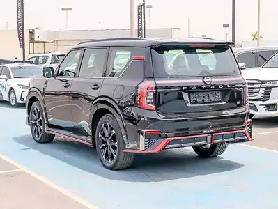 Nissan Patrol 2026 Nissan Patrol NISMO 3.5L Twin-Turbo Black Red