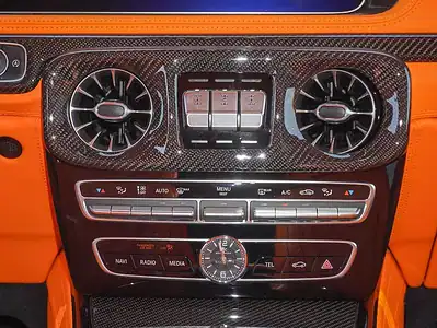 2024 Mercedes-AMG G 63 BRABUS 800 8 Cylinders Engine Blue Orange