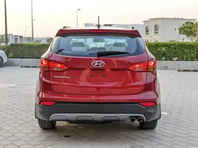 2016 Hyundai Santa Fe Comfort Plus 4 Cylinders Engine Red Beige SUV