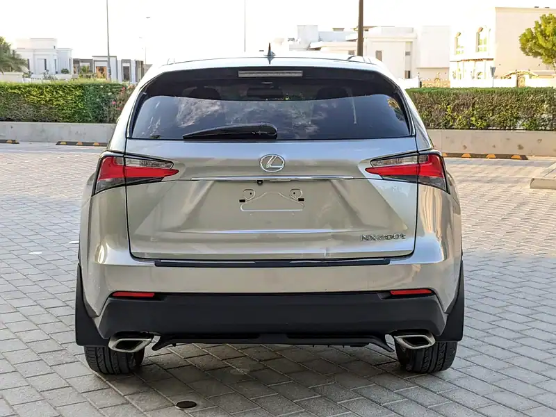 2017 Lexus NX-Series NX 200t 4 Cylinders Engine Silver Black