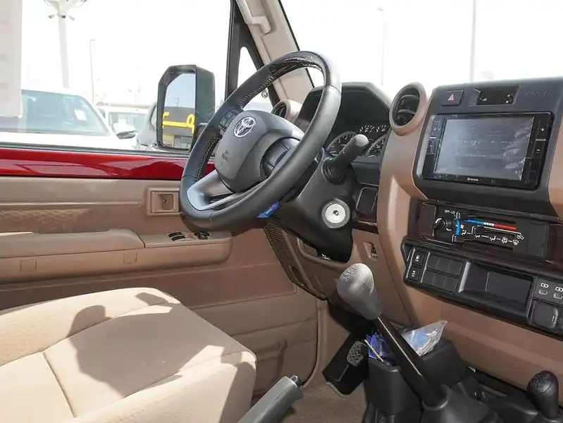 2025 Toyota Land Cruiser Pick Up LX 4.0 litre V6 Engine Burgundy Beige