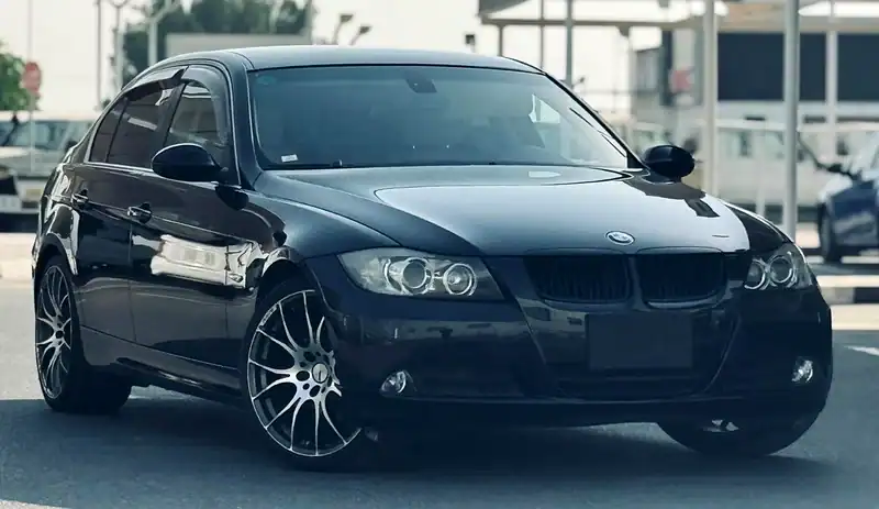 2007 BMW 3-Series 323i 6 Cylinders Engine Black Beige Sedan