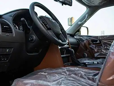 2025 Infiniti QX80 5.6 litre V8 Engine Petrol GCC Spec 0KM White Tan