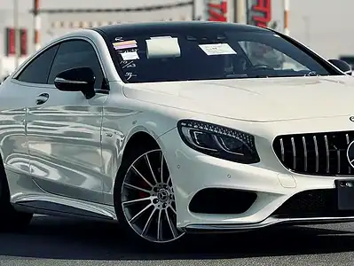 2015 Mercedes-Benz S-Class S 550 4Matic Coupe DEIGNO EDITION 1 White Red
