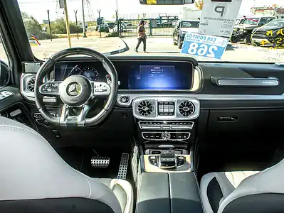 2022 Mercedes-Benz G-Class G 63 AMG 4.0 litre V8 Bi-Turbo Blue Beige